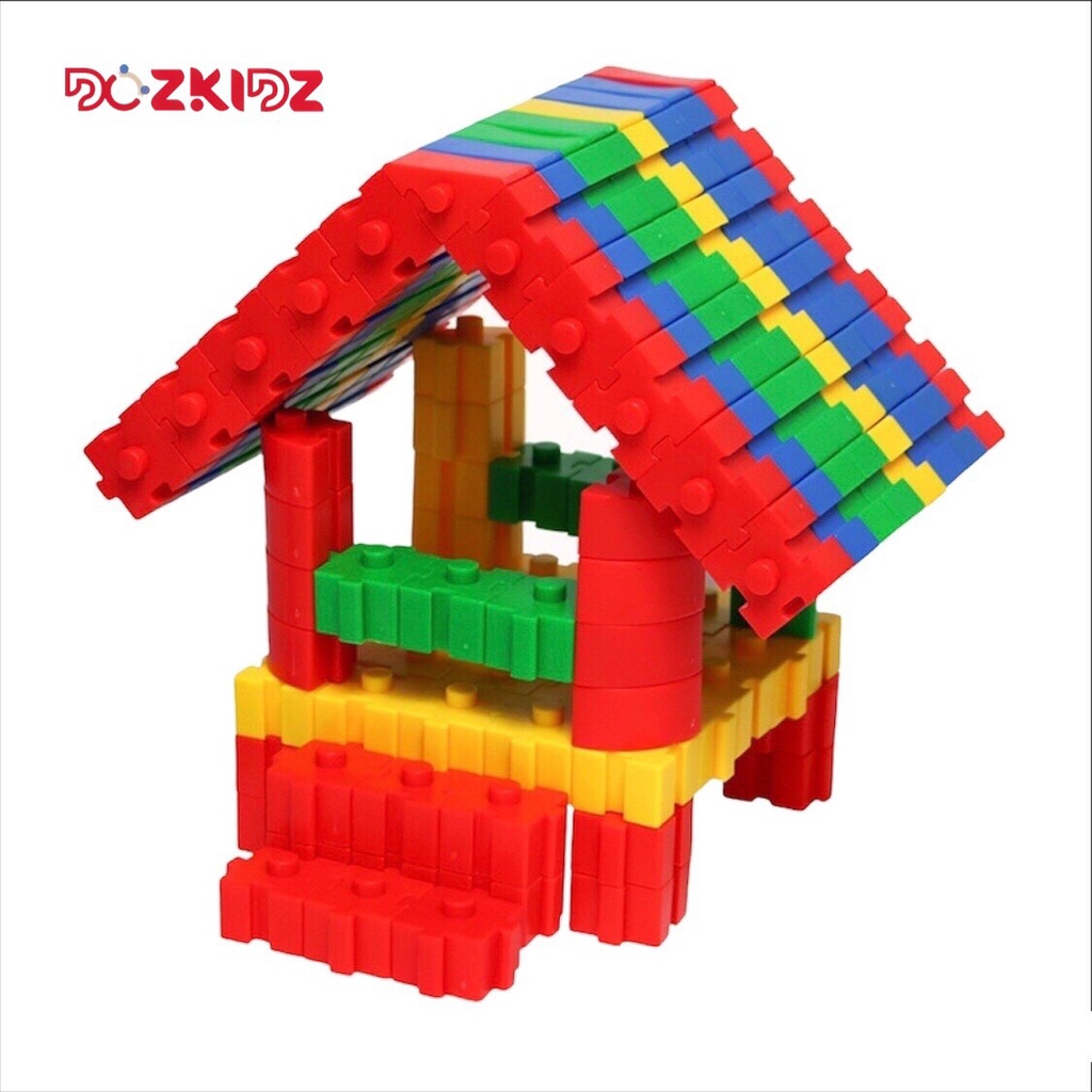 Đồ chơi xếp hình lắp ráp 70 CHI TIẾT sáng tạo và phát triển tư duy cho bé - Dozkidz