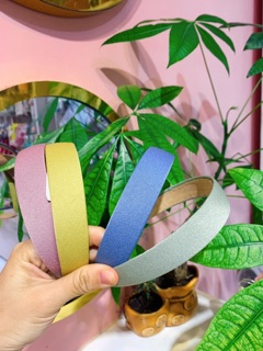 Bờm tóc trơn nhiều màu bờm basic đẹp