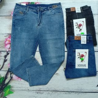 Quần jeans 9 tấc co giãn size ĐẠI