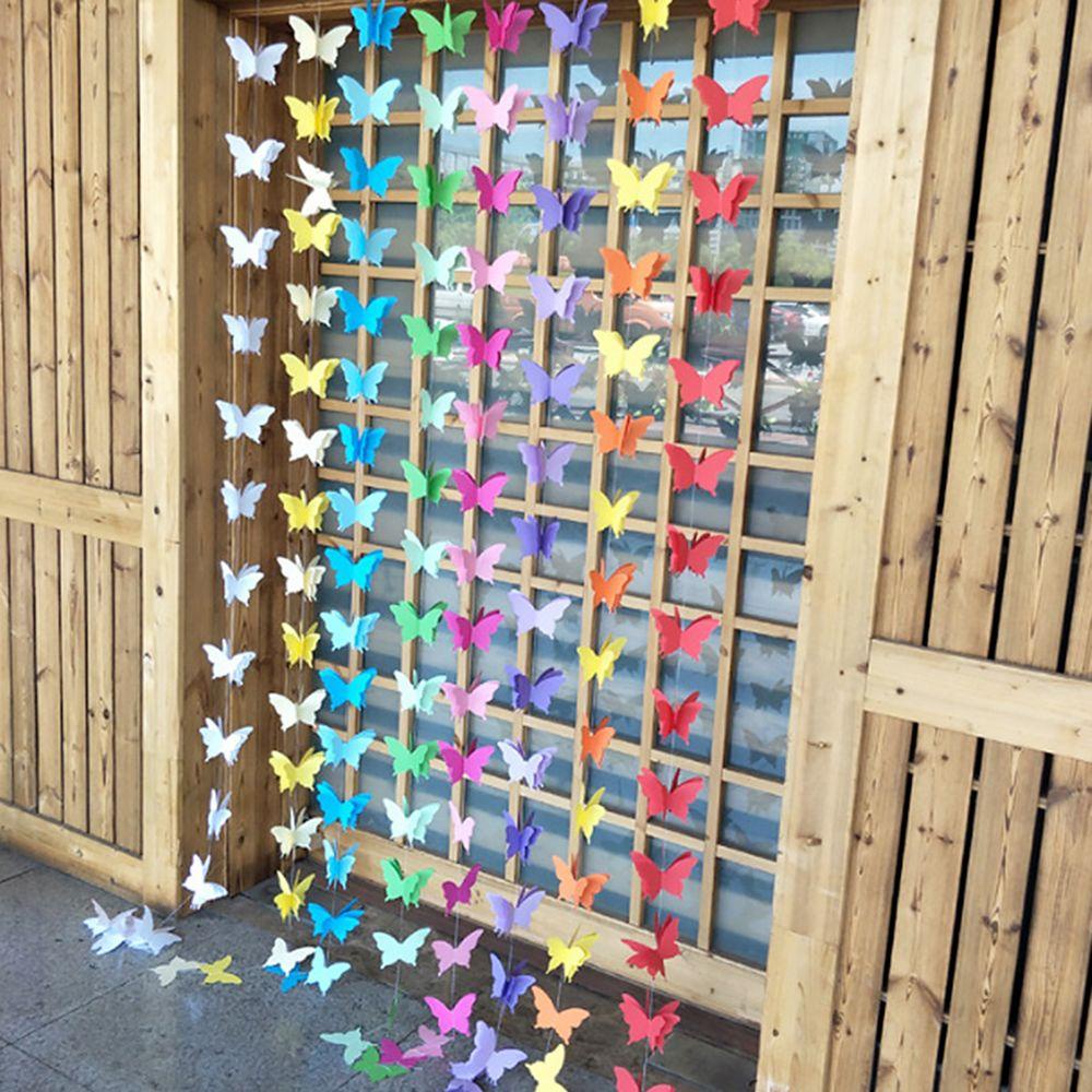 LET Phụ Kiện Trang Trí Tiệc Hình Bướm Bằng Giấy DIY