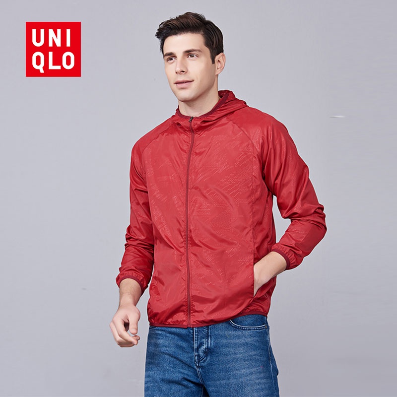 Áo Khoác Thể Thao Chống Tia uv Chống Thấm Nước Có Mũ Trùm Tiện Lợi Dành Cho Nam Và Nữ / Size m-4xl