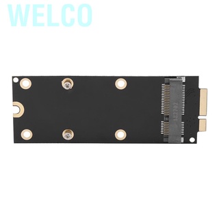 Welcomehome Fosa mSATA SSD to SATA Adapter Card,SSD Converter Adapter for 2012 MacBook Pro MC976 A1425 A1398