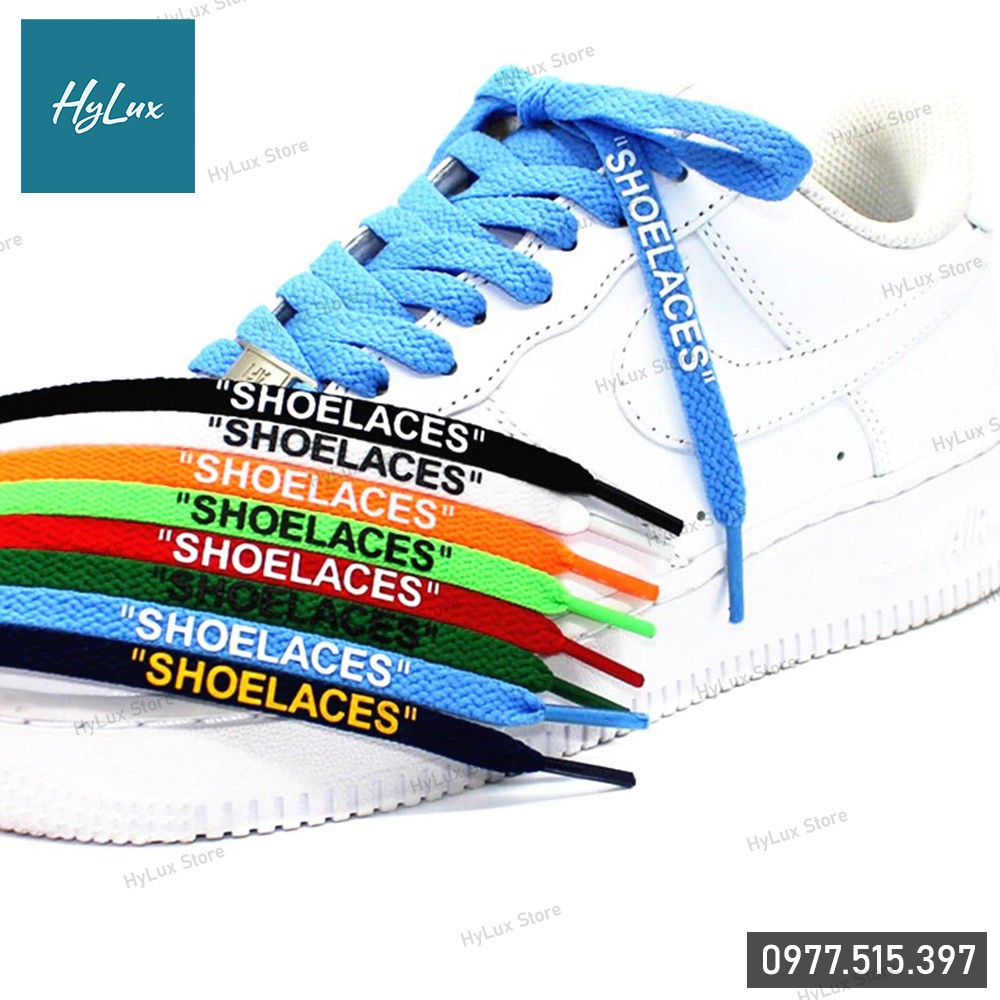 Dây giày Air Force 1, Air Jordan Shoelace Offwhite bảng 25 màu - 11 màu cuối