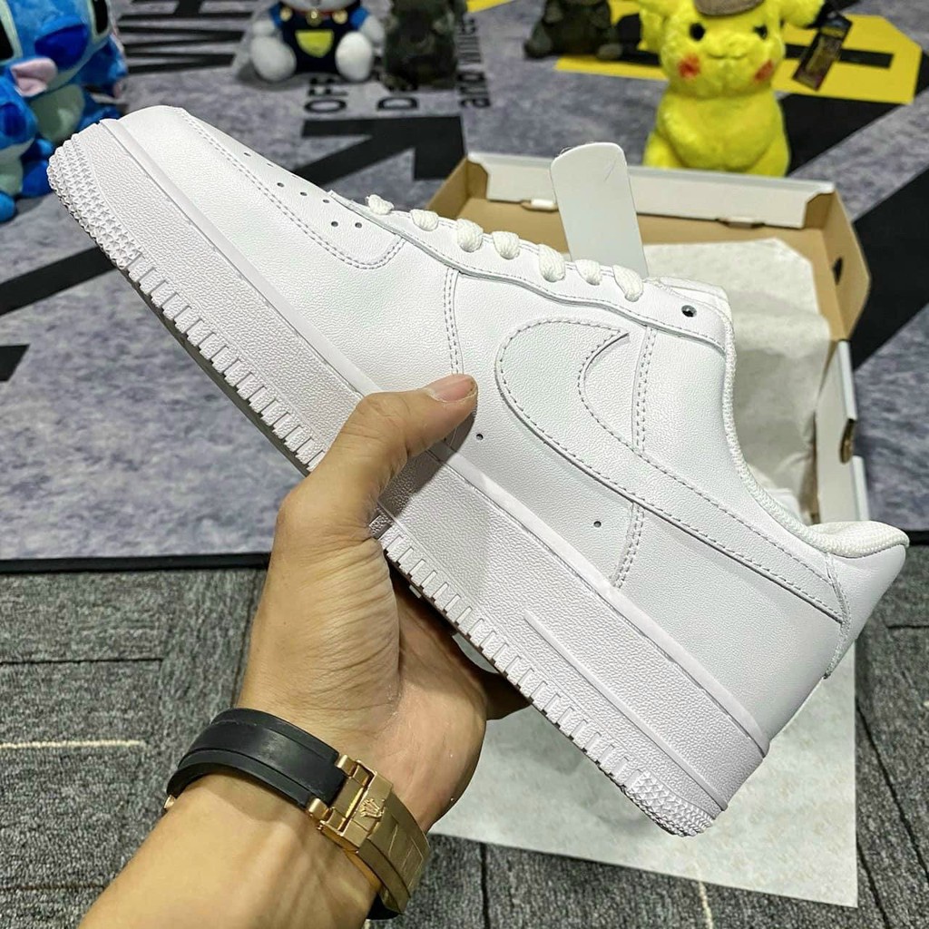 Giày Thể thao AF1 trắng full box bill, Giày Sneaker 𝐀𝐢𝐫 𝐅𝐨𝐫𝐜𝐞 𝟏 full size nam nữ siêu đẹp dễ phối đồ