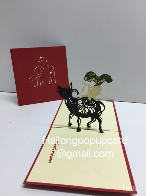 Thiệp 3D - Chủ đề Việt nam - VN  - (size 12x12 và 10x15) | BigBuy360 - bigbuy360.vn