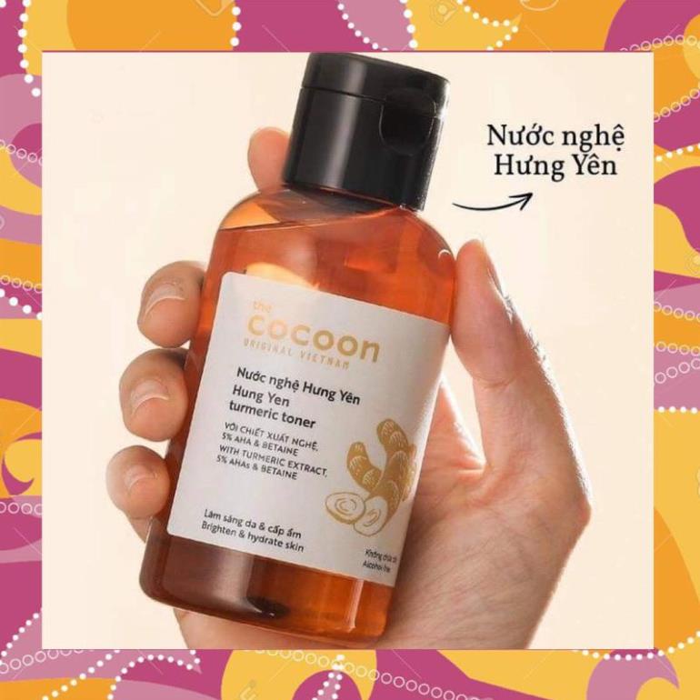Nước Cân Bằng Nghệ Hưng Yên Cocoon Turmeric Toner 140ml
