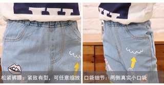 Combo quần bò bé gái