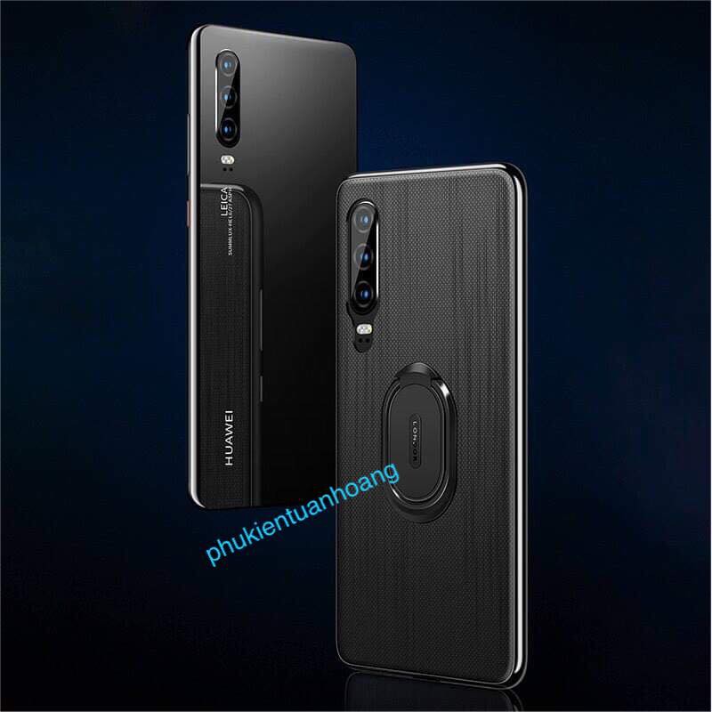 Ốp lưng Huawei P30  Bracket Rotation móc Iring
