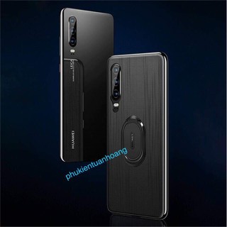 Ốp lưng Huawei P30 Bracket Rotation móc Iring