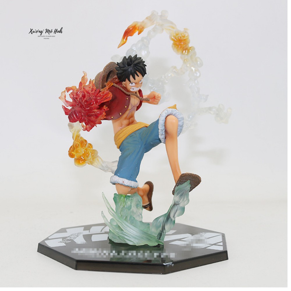 Mô hình  Luffy F.zero mũ rơm battle ver. One Piece gear 2 haki Cao 18cm - Luffy Mũ Rơm