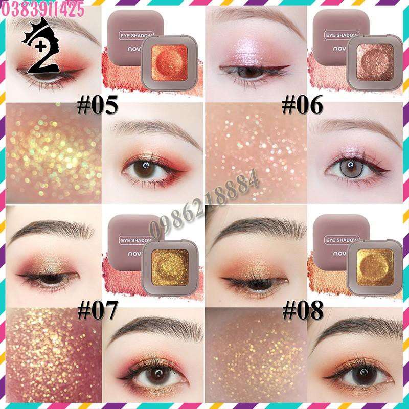 Phấn mắt nhũ lấp lánh Novo Eye Shadow TTP | BigBuy360 - bigbuy360.vn