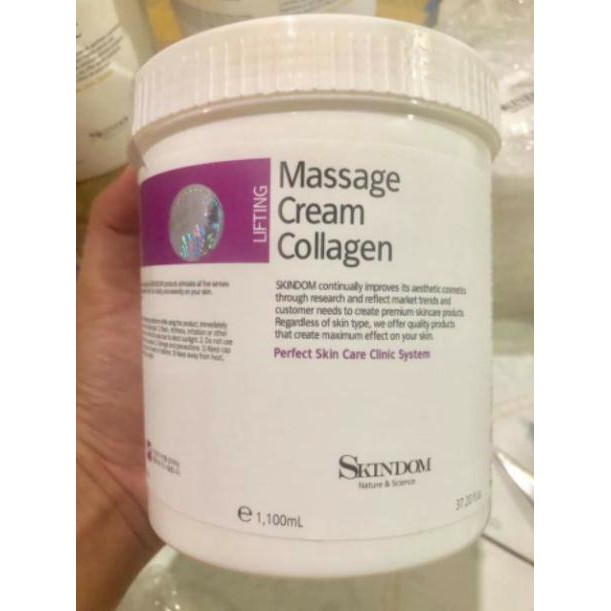 [Cam Kết]Kem massage SKINDOM hũ 1100ml dành cho spa