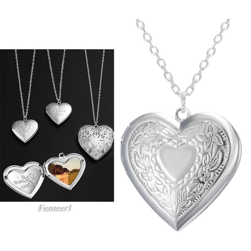 Vòng cổ mặt trái tim dùng làm khung hình cho nữ