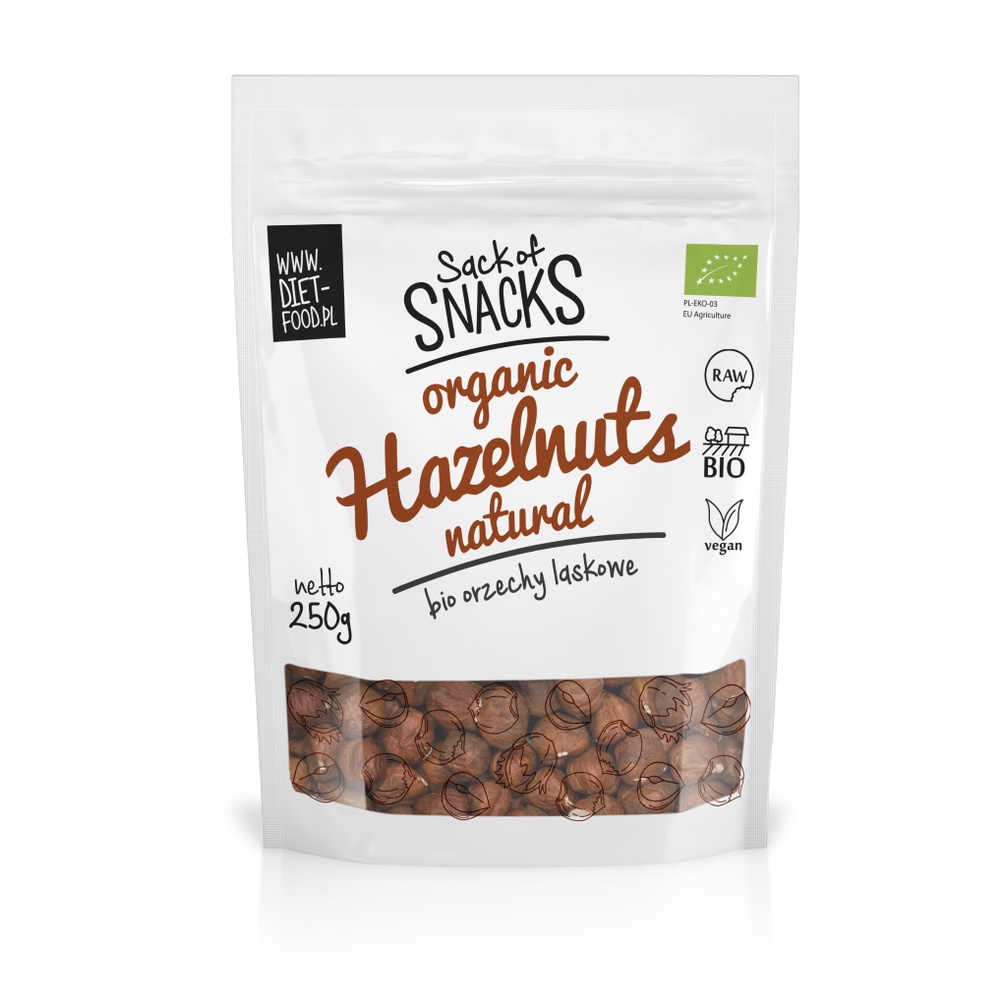 Hạt Phỉ Hữu Cơ Đã Tách Vỏ Diet Food Organic Hazelnuts