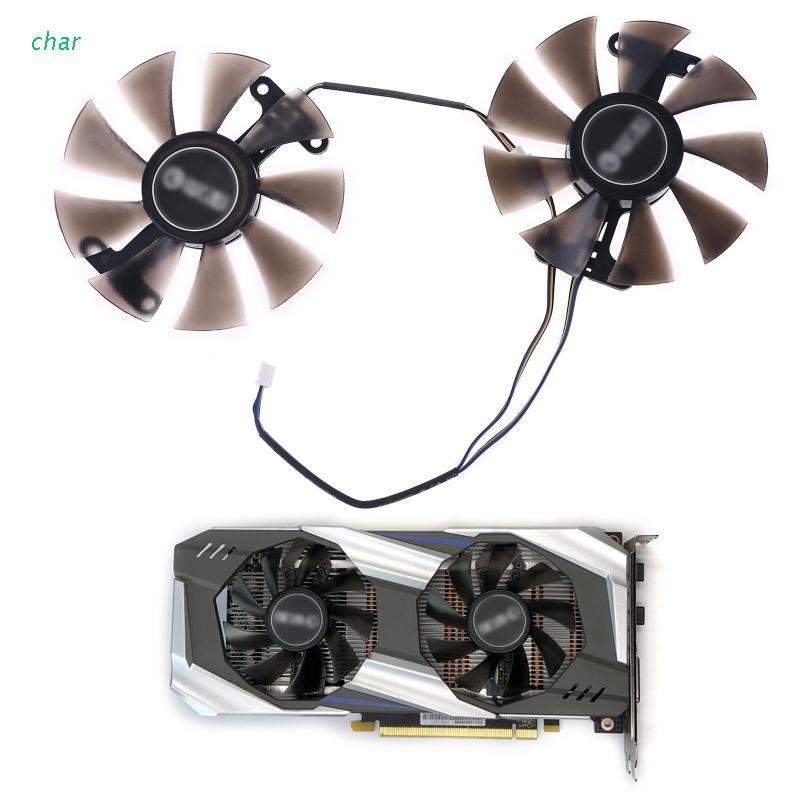 Set 2 Quạt Tản Nhiệt 87mm Ga91S2U Gpu Vga Dành Cho Pait Geforce Gtx 1080 1070ti 1070 1060 960 950