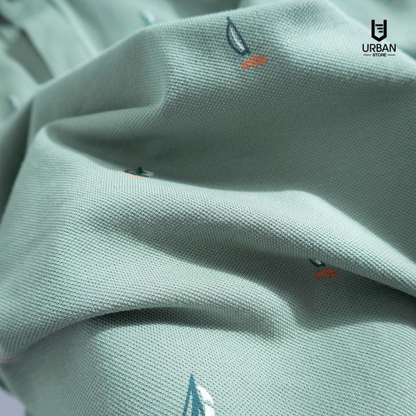 Áo Thun Polo Nam cooPure, Áo Thun Polo Nam Form Slimfit, 95% Cotton Họạ Tiết Sailboat 2613 | BigBuy360 - bigbuy360.vn