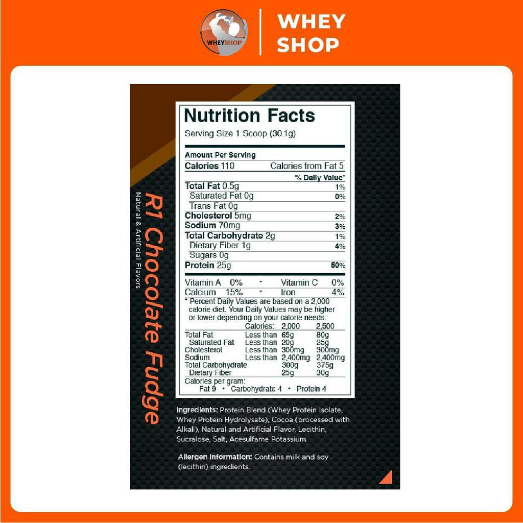 Sữa dinh dưỡng tăng cơ Rule 1 Proteins 10Lbs
