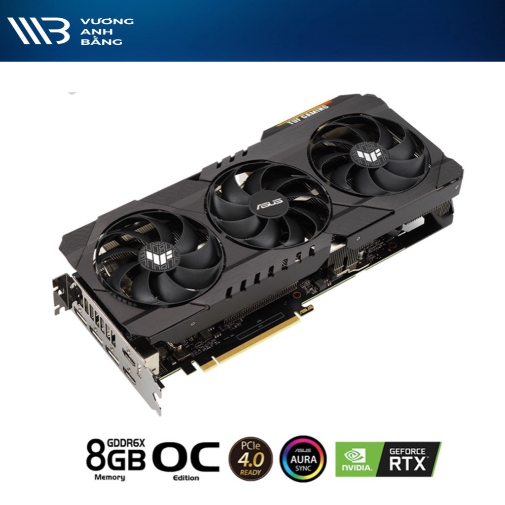 VGA Asus RTX 3070Ti 8G GDDR6X TUF Gaming (TUF-RTX3070TI-8G-GAMING)