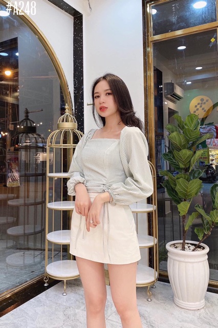 Áo croptop 🌷Áo croptop tay phồng | BigBuy360 - bigbuy360.vn