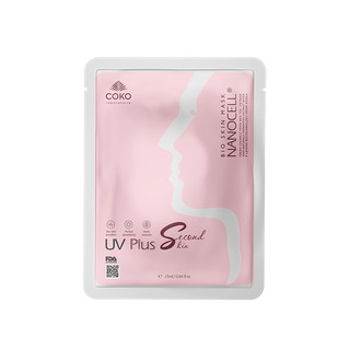 [Miếng lẻ] Mặt nạ da sinh học trắng sáng da UV Plus Coko - Nước dừa tươi lên men - FDA Approved