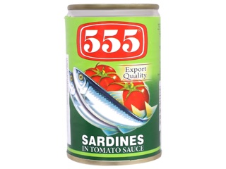Cá mòi 555 sốt cà 155g nhập khẩu philipines