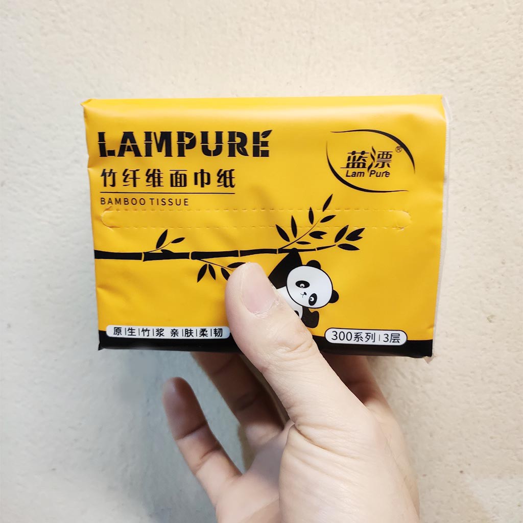  30 Gói Giấy Ăn Gấu Trúc Lampure