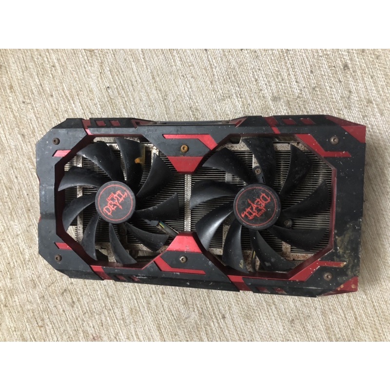 Bộ quạt tản nhiệt tháo vga rx 580 reddevil khoảng cách 4 tâm ốc 12,7mm