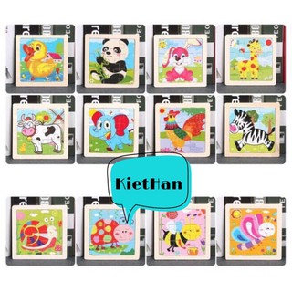 Bộ đồ chơi gồm 9 miếng ghép