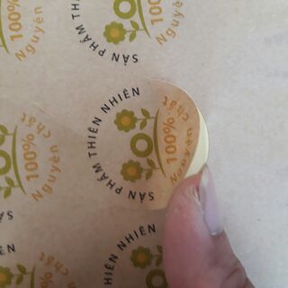 Tem decal dán sản phẩm