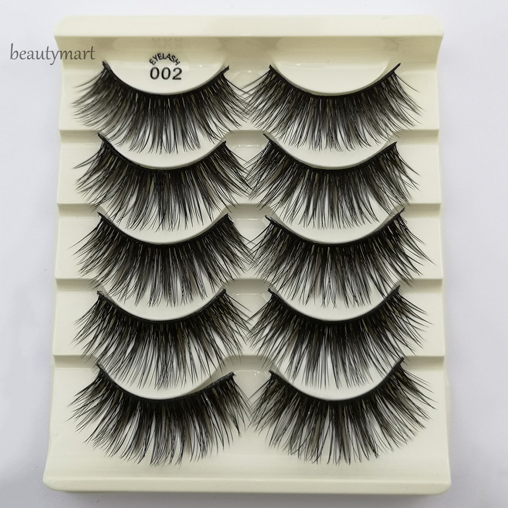 [Hàng mới về] Lông mi giả dài và dày tự nhiên thời trang cho nữ
