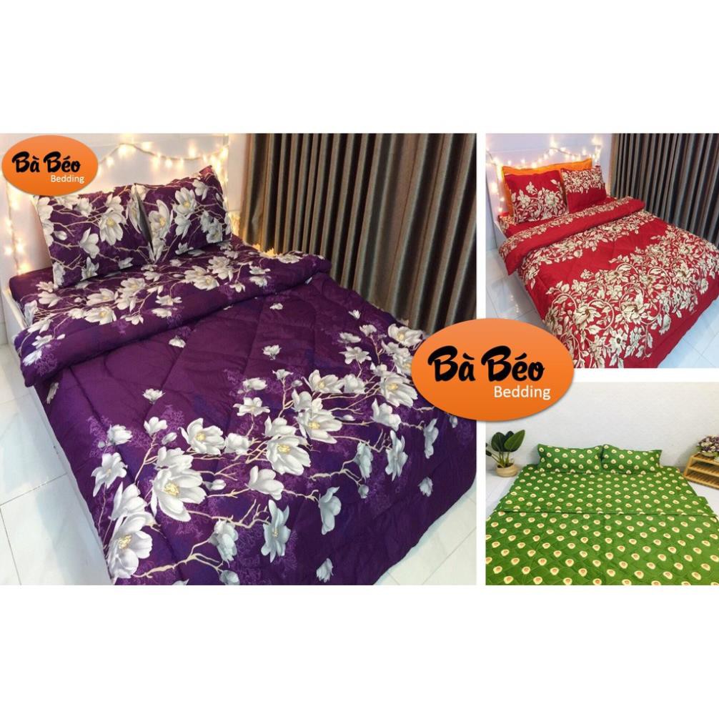 20 Mẫu Chăn Hè + Ga Giường Đẹp (Ga Giường 1M6) , Ga Giường Cotton, Ga Giường Poly Bo Chun, Chăn Hè , 2 áo gối+ Vỏ Ôm