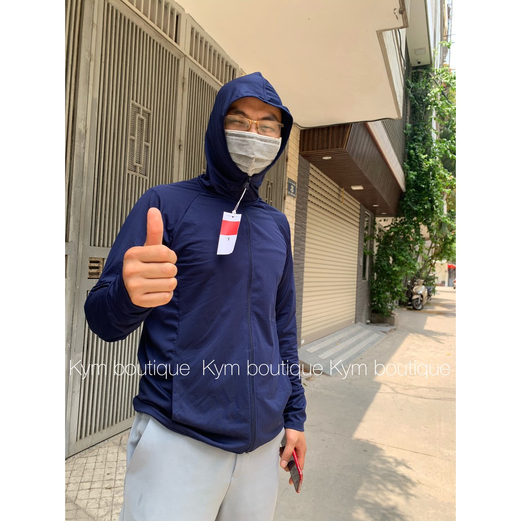 [ẢNH THẬT+VIDEO TỰ QUAY] Áo chống nắng nam thông hơi, có mũ chùm đầu, thời trang, đẹp | BigBuy360 - bigbuy360.vn