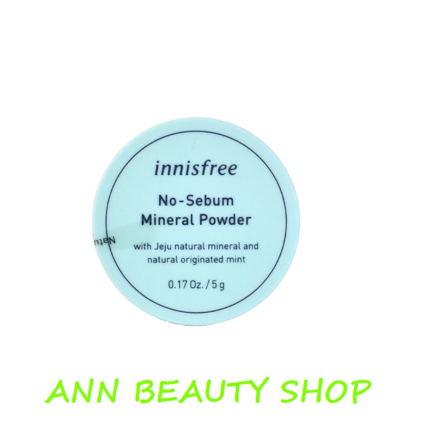 Phấn phủ dạng bột No Sebum Powder Innisfree