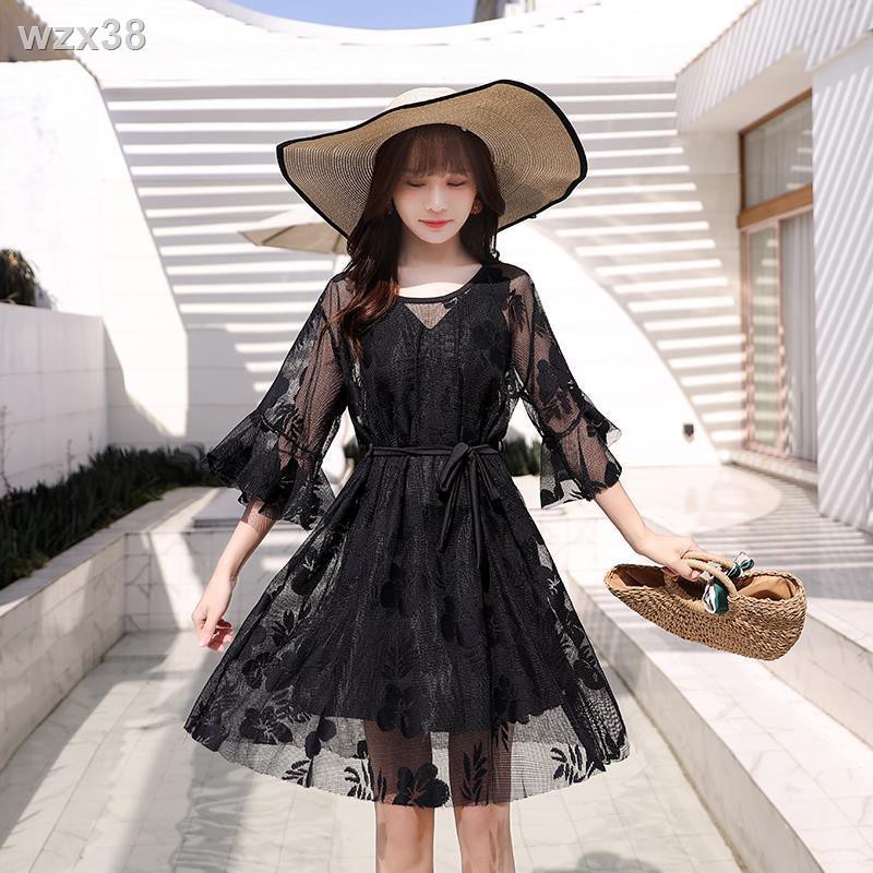 Áo tắm nữ Hàn Quốc Fan cổ tích sinh viên diện đồ xẻ tà gợi cảm ngâm mình trong suối nước nóng để che bụng vừa gầ | BigBuy360 - bigbuy360.vn