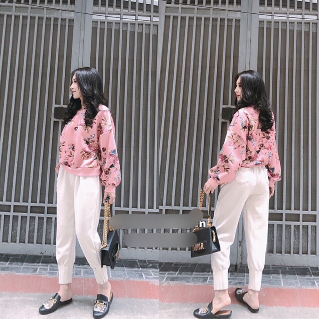 Quần da lộn