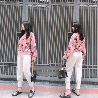 Quần da lộn