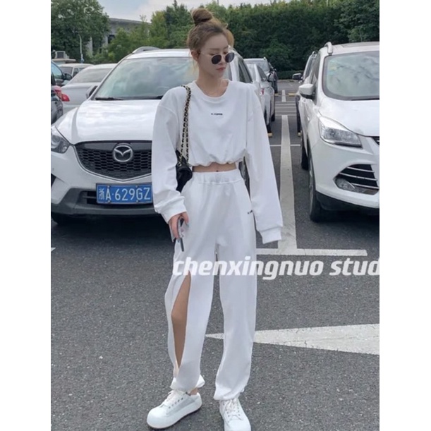 Sét bộ quần xẻ cá tính TT