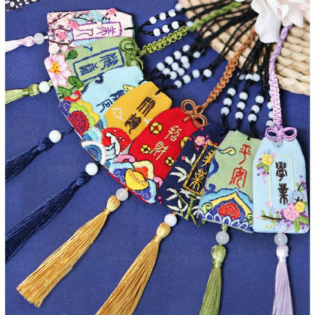 BỘ KIT TỰ LÀM TÚI ƯỚC NGUYỆN OMAMORI MAY MẮN