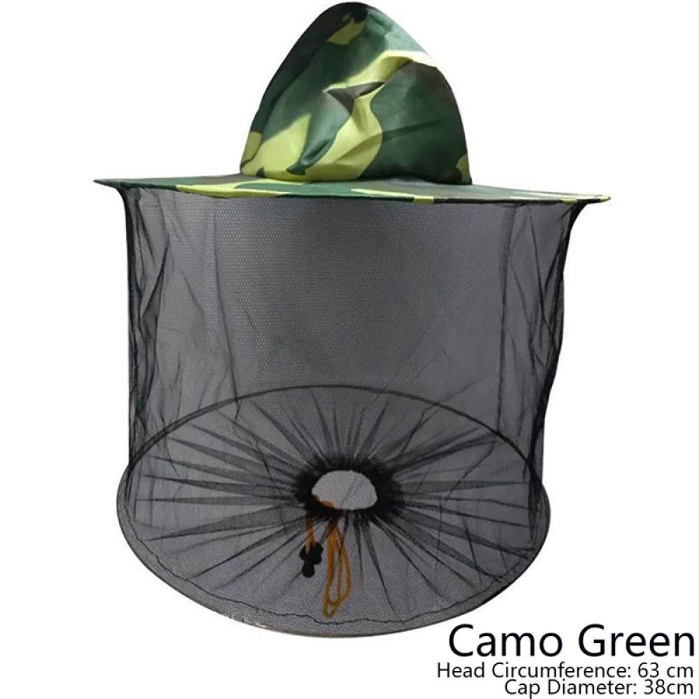 1 Mũ Cao Bồi Chống Ong Đốt / Côn Trùng Bảo Vệ Mặt K2R7