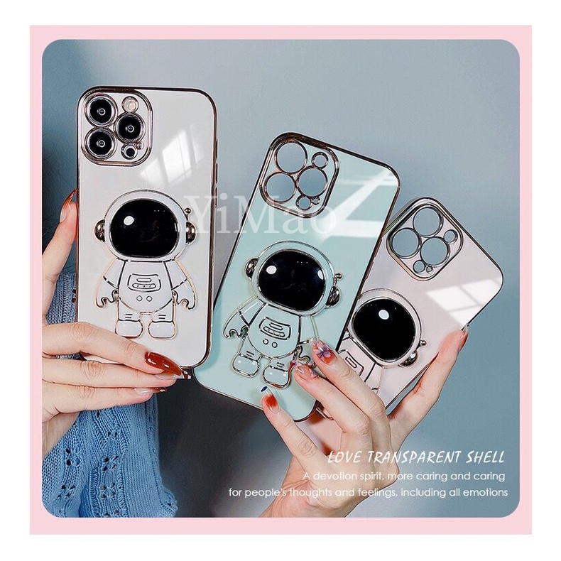 Ốp Điện Thoại Họa Tiết Phi Hành Gia Cho Vivo 1906 1901 1902 1903 1904 1915 1919