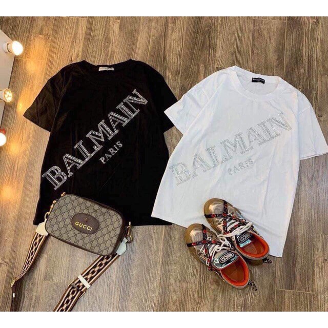 Áo phông đính đá cao cấp( bấm xem clip và ảnh thật)