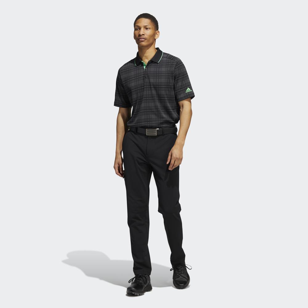 Áo Polo adidas GOLF Nam Áo Polo Statement No-Show Primegreen Màu xám GU5080