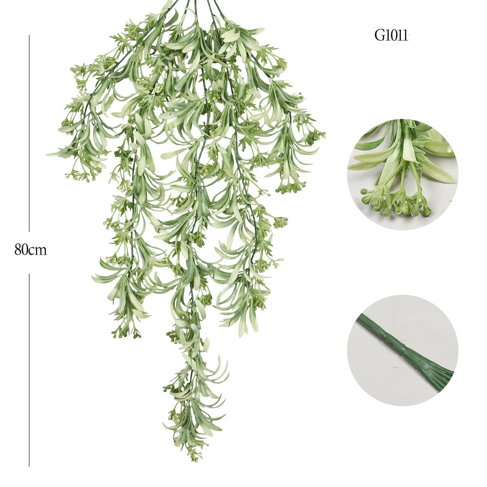 Cành Lá Giả Treo Tường Trang Trí Nhà Cửa / Sân Vườn Kích Thước 75-100cm