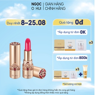 Son lì bền màu dưỡng ẩm ngăn lão hóa OHUI The First Geniture Lipstick 3.8g