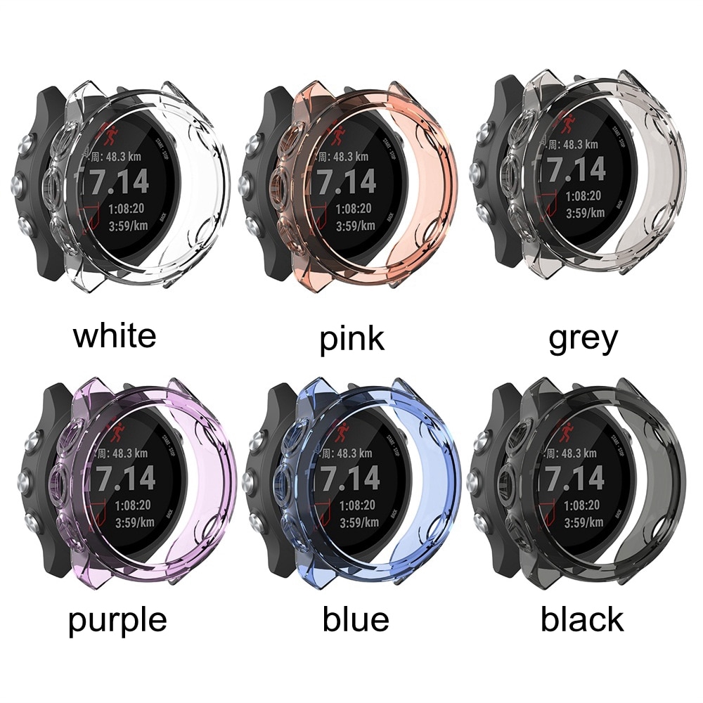 Ốp Nhựa Tpu Bảo Vệ Mặt Đồng Hồ Thông Minh Garmin Forerunner 245m / 245