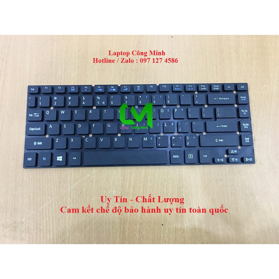 BÀN PHÍM LAPTOP ACER 4830 V3-471 ES1-411 E1-432 E5-471 NV47H E1-470 3830 E1-472 - Bảo Hành 12 Tháng