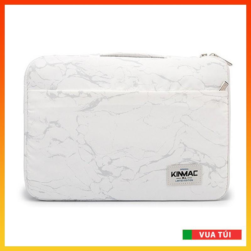 Túi Đựng Macbook, Laptop 13/14/15/15.6 Inch - Bảo Vệ 360 Độ - Chống Nước - KINMAC Vân Đá Trắng