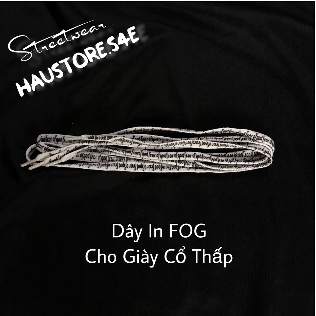 [Mã FAMAYWA2 giảm 10k đơn từ 50k] Dây Giày Fog Cực ngầu Cho Giày V