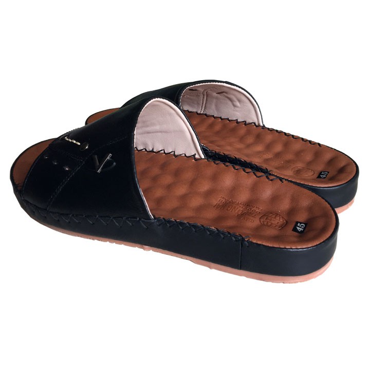 Dép BIGSIZE quai ngang nam da bò cao cấp Trường Hải QNN367