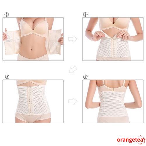 Đai nịt bụng định hình eo chất liệu cao su Latex